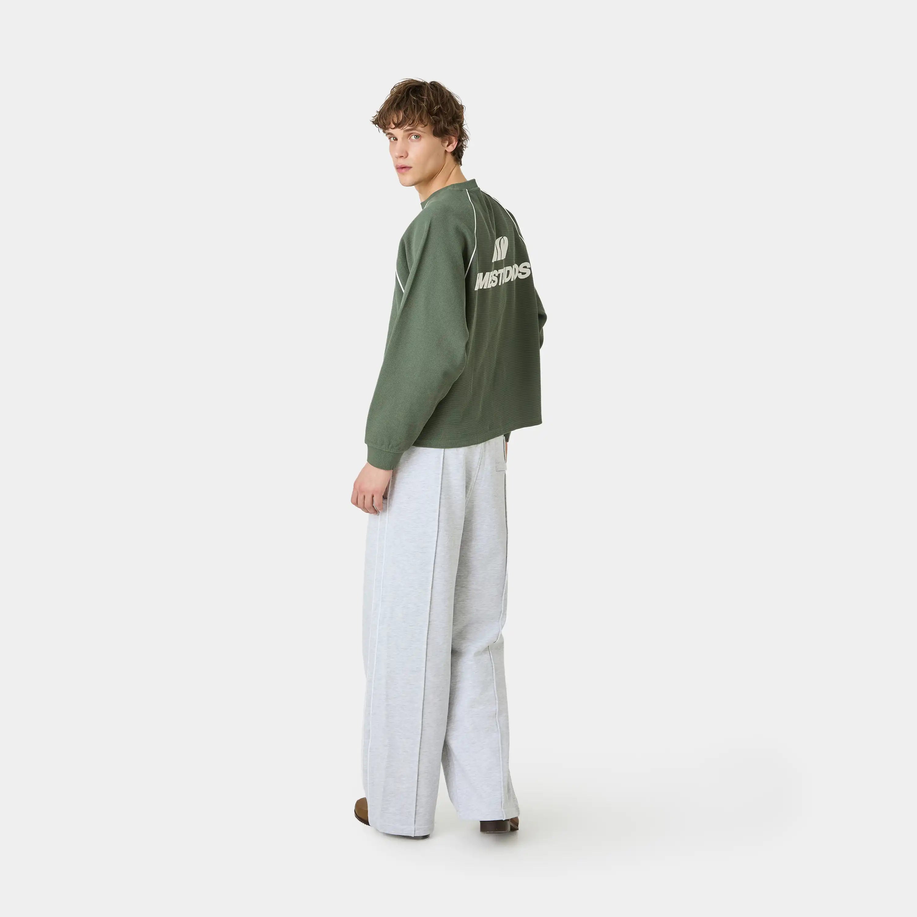 Hanbal Forest Waffle Long Sleeve T-shirts Eme Studios