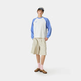 Hanbal Lilac Waffle Long Sleeve T-shirts Eme Studios