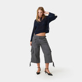 Sailor Navy Knit Sweater Woman Knitwear Eme Studios