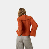 Sailor Rust Knit Sweater Woman Knitwear Eme Studios