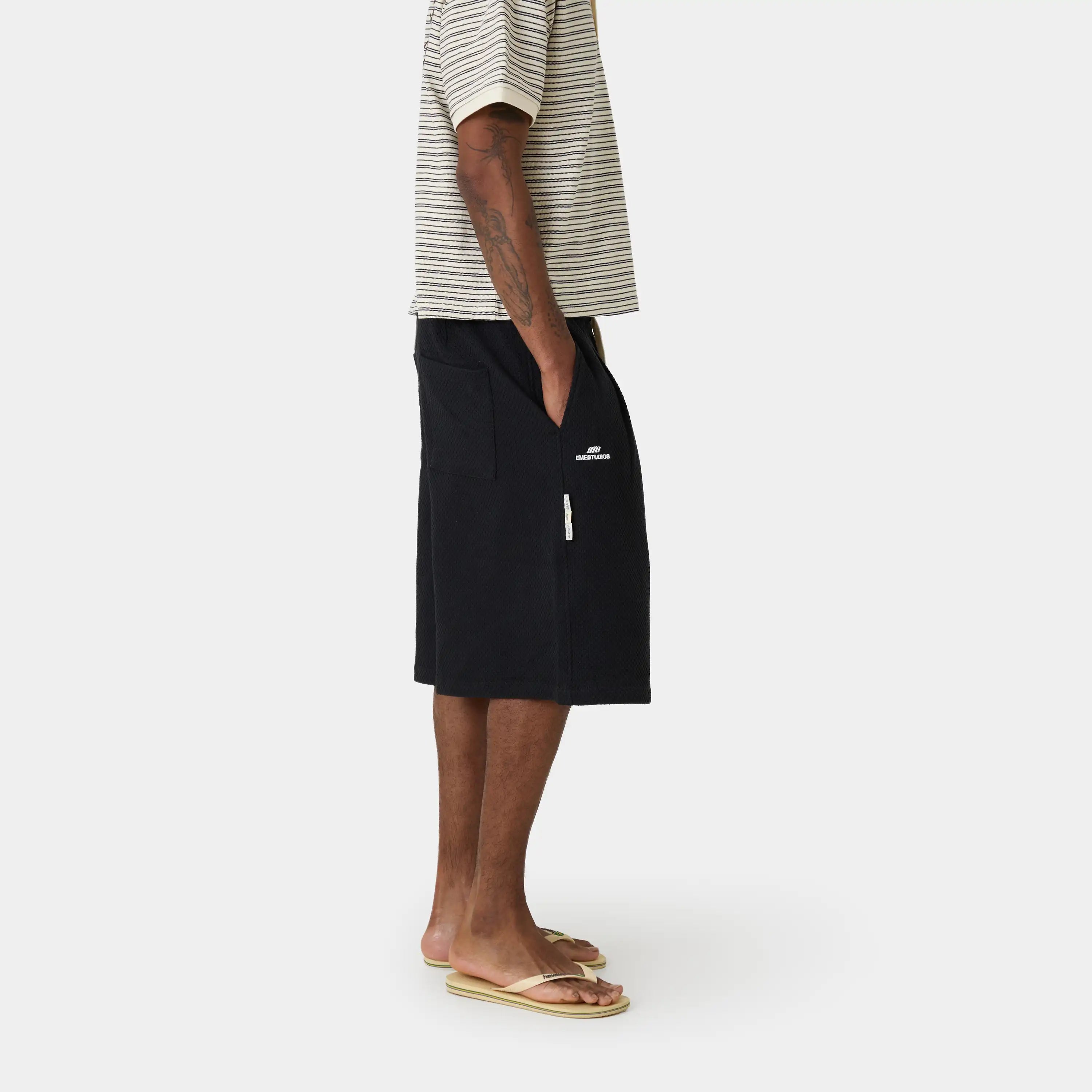 Casse Shadow Waffle Jorts Shorts Eme Studios