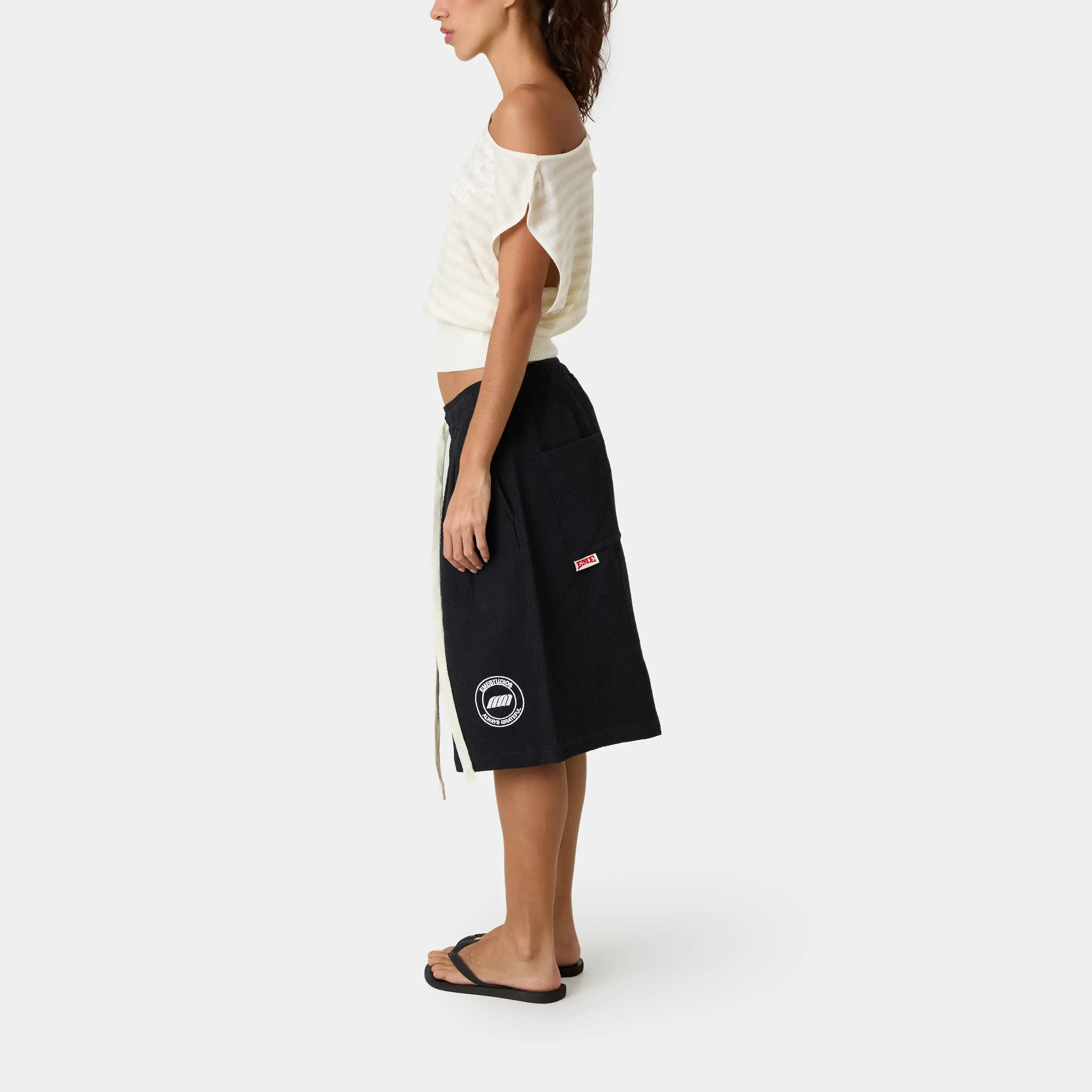 Casse Shadow Waffle Jorts Shorts Eme Studios