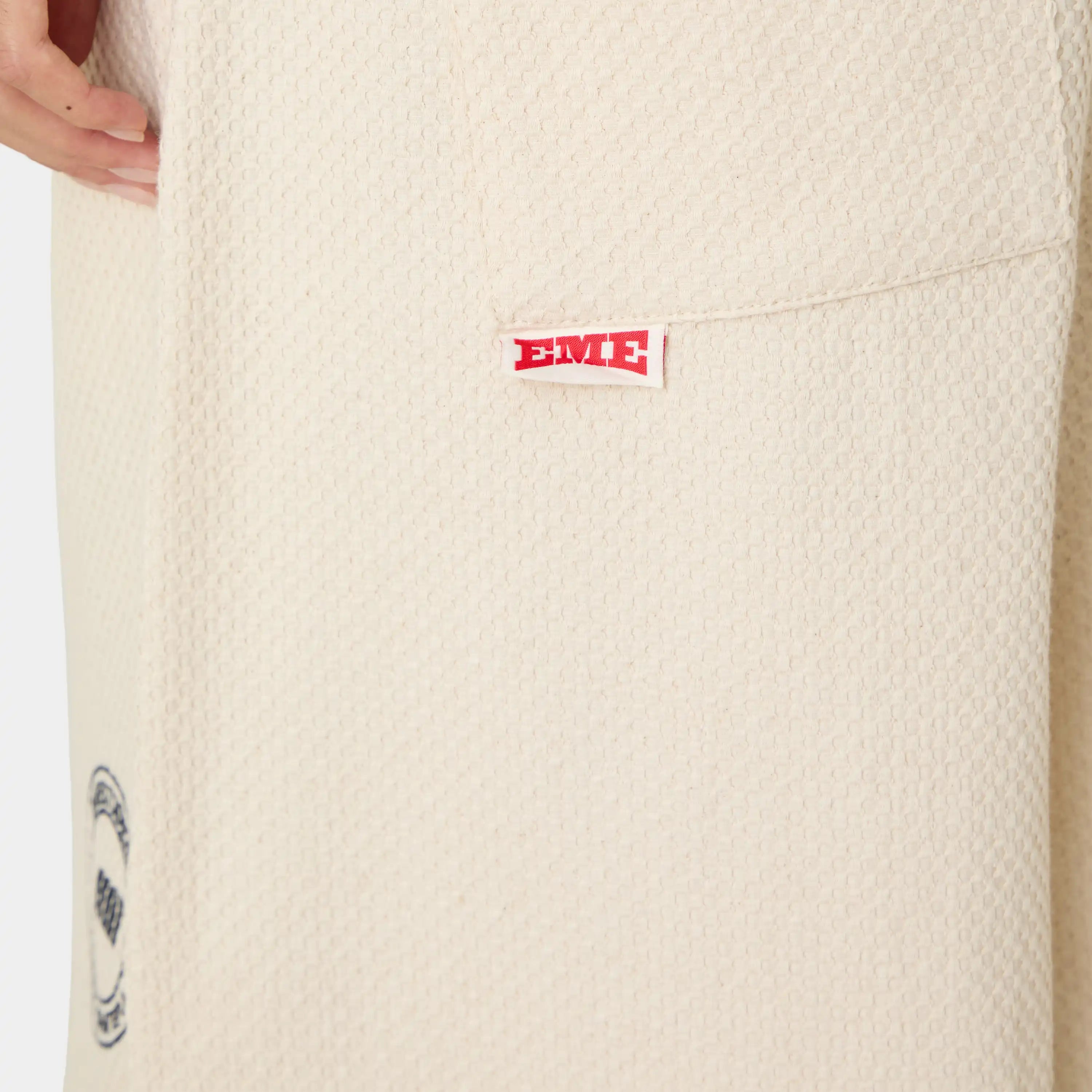 Casse Off Sand Waffle Jorts Shorts Eme Studios