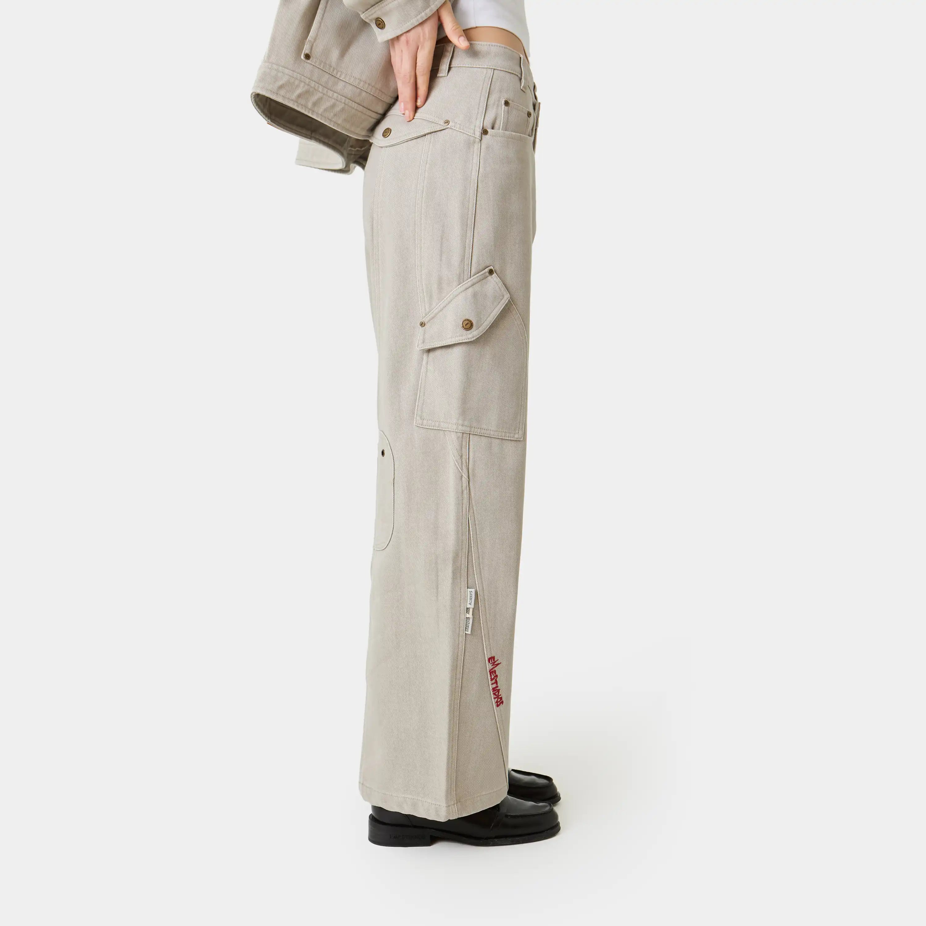 Montato Denim Cargo Pants Pants Eme Studios
