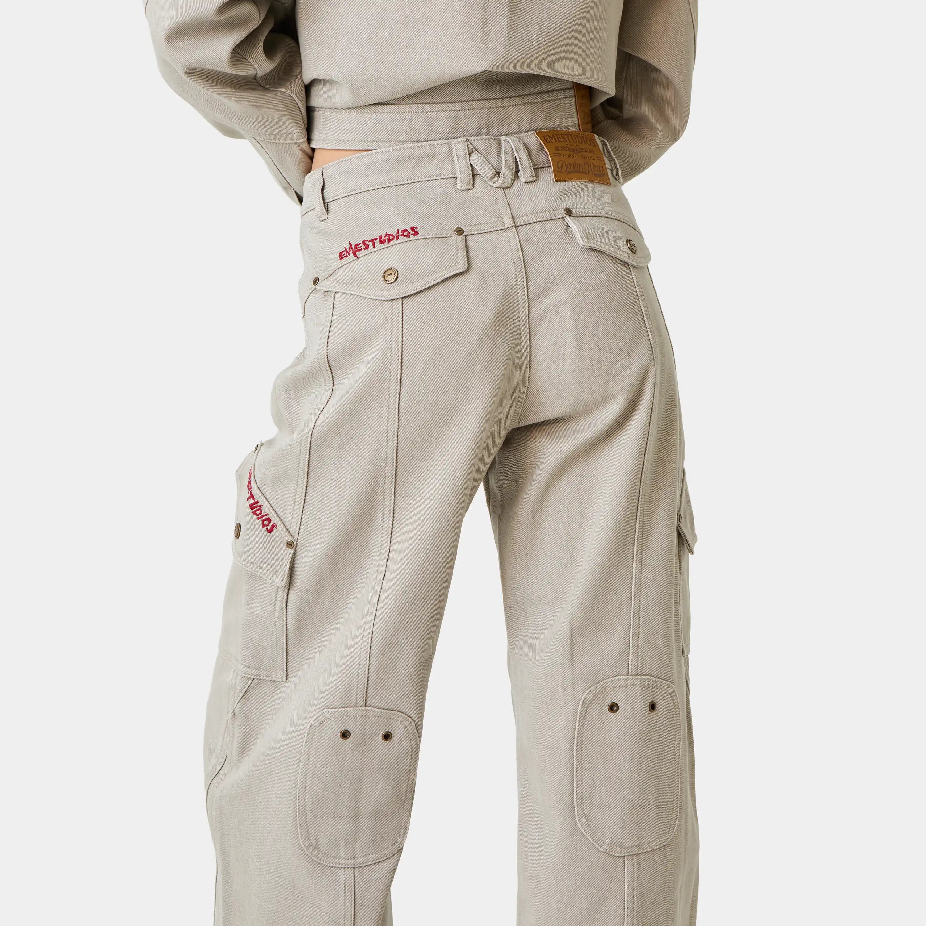 Montato Denim Cargo Pants Pants Eme Studios