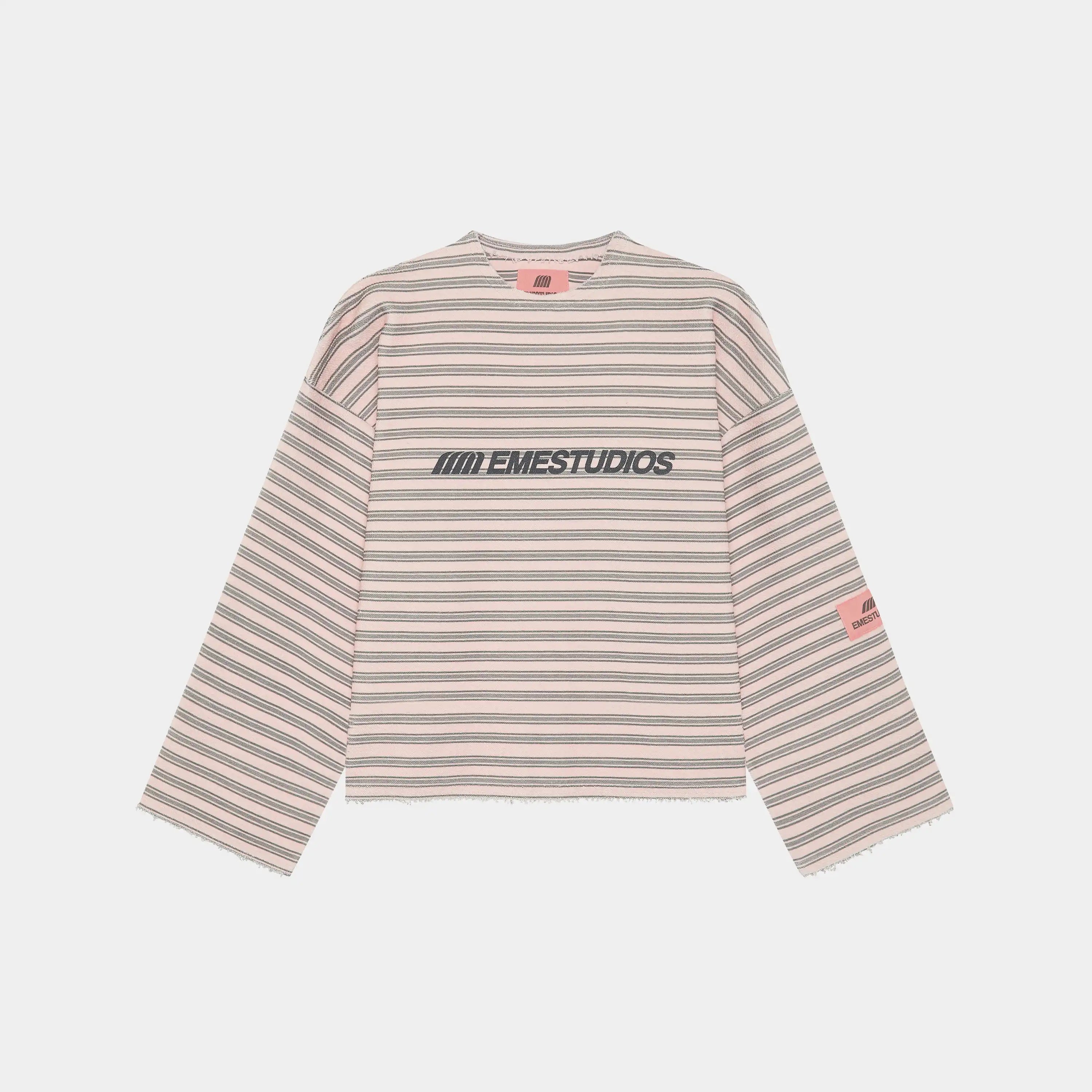 Dona Smoky Rose Reverse Crewneck