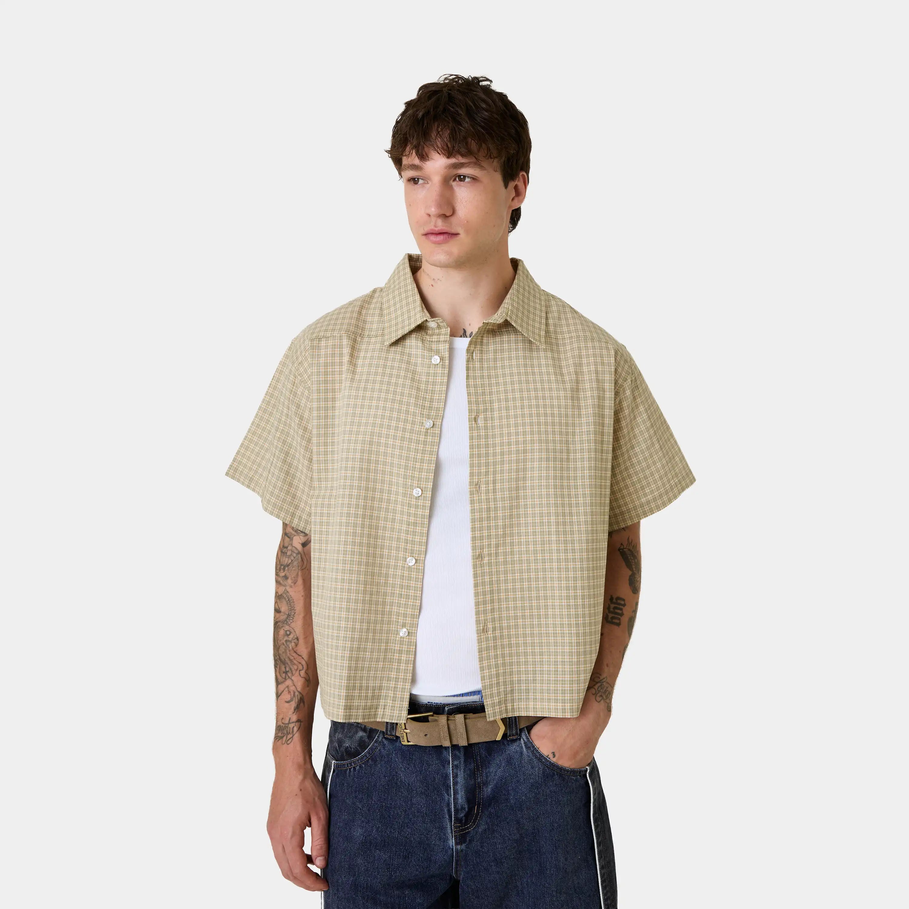 ARC Off Sand Short Sleeve Shirt Shirts Eme Studios