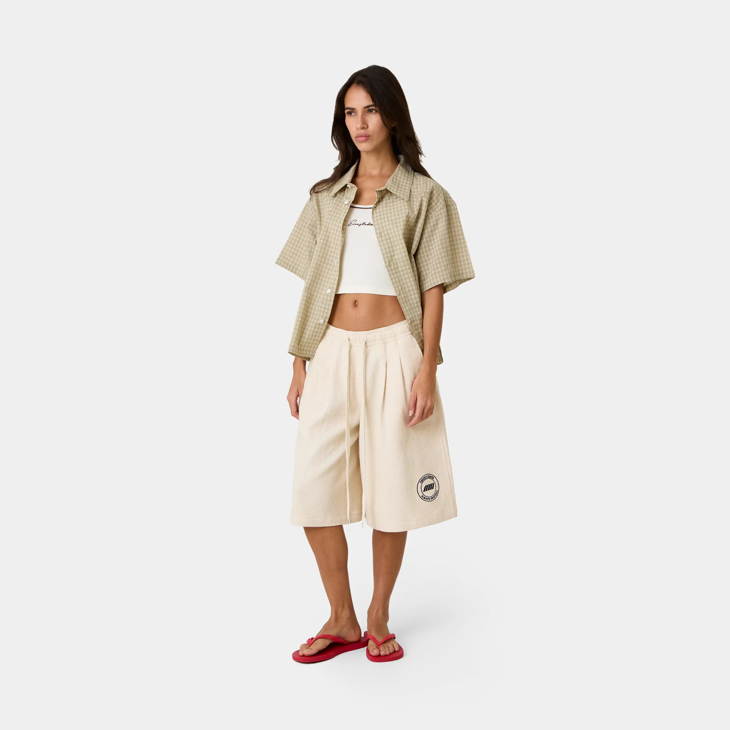 ARC Off Sand Short Sleeve Shirt Shirts Eme Studios