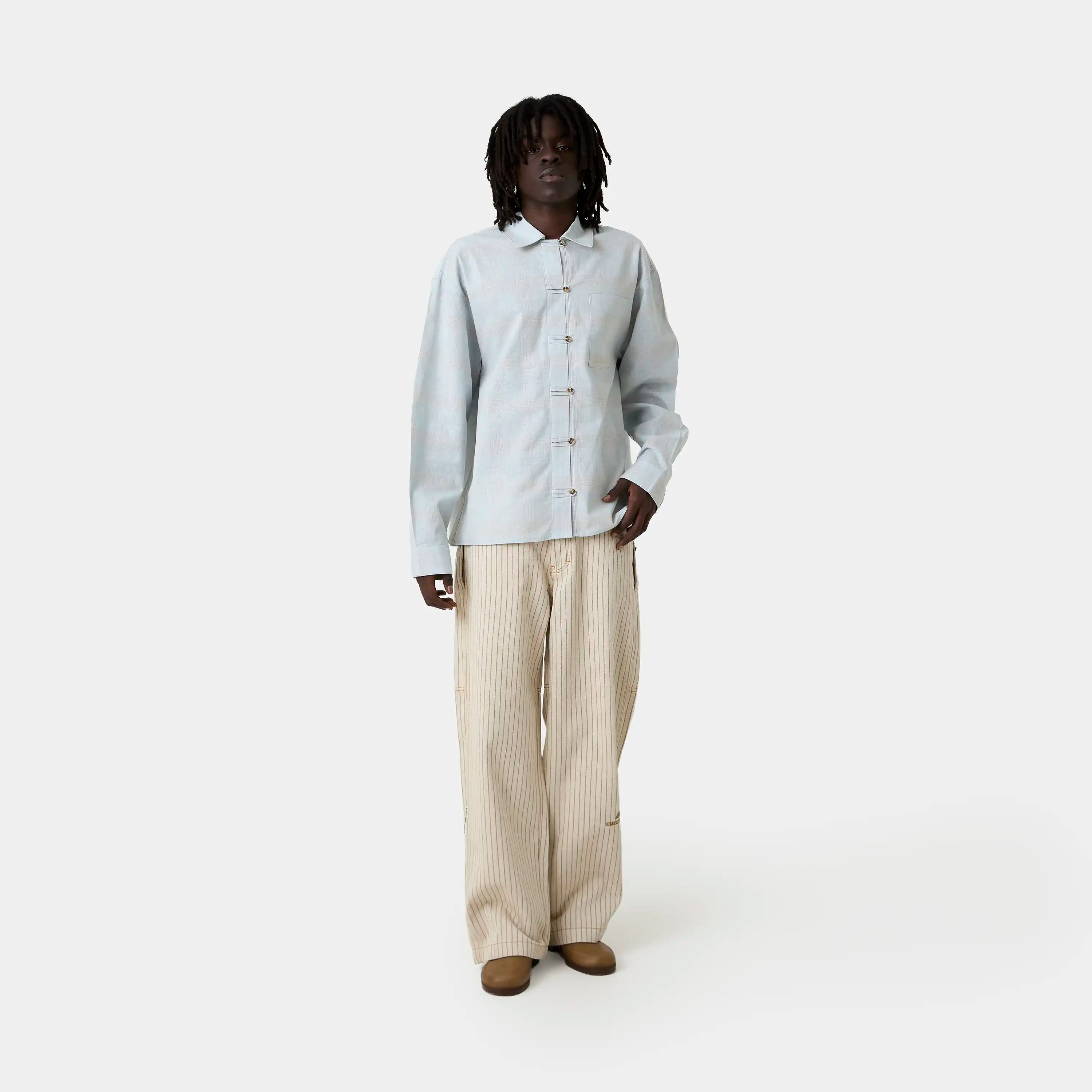 Brine Blue Shirt Shirts Eme Studios