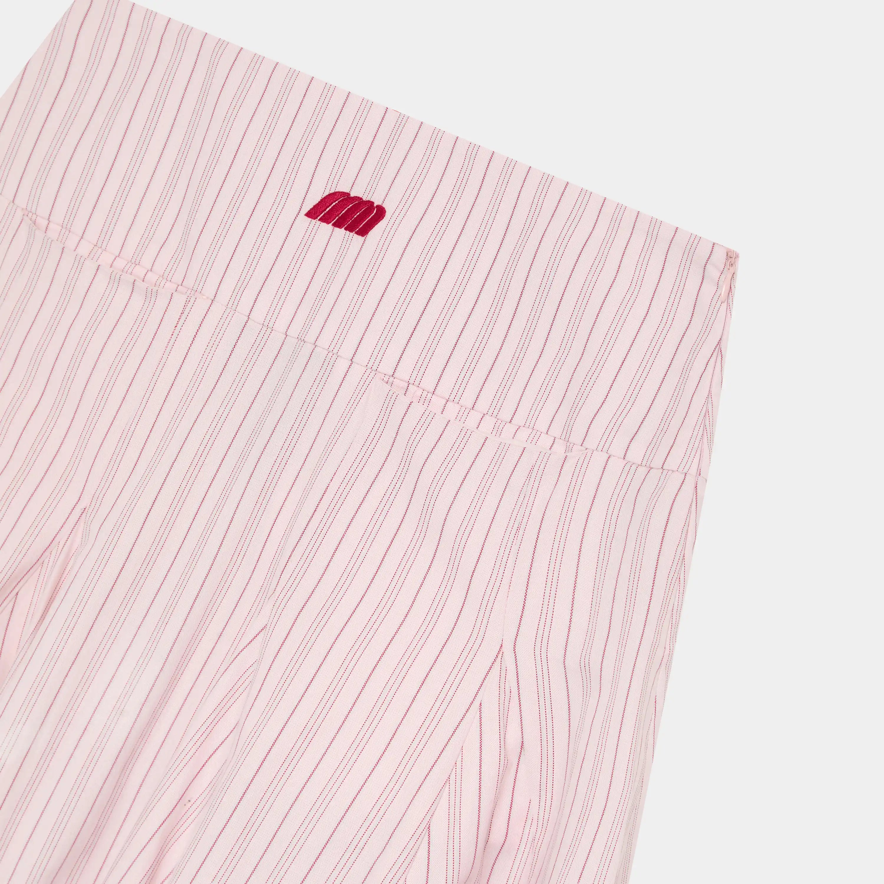 Manz Icy Pink Striped Skirt Woman Pants Eme Studios