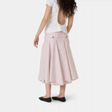 Manz Icy Pink Striped Skirt Woman Pants Eme Studios