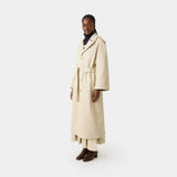 Gadget Light Camel Trench Jacket Woman Outerwear Eme Studios