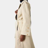 Gadget Light Camel Trench Jacket Woman Outerwear Eme Studios