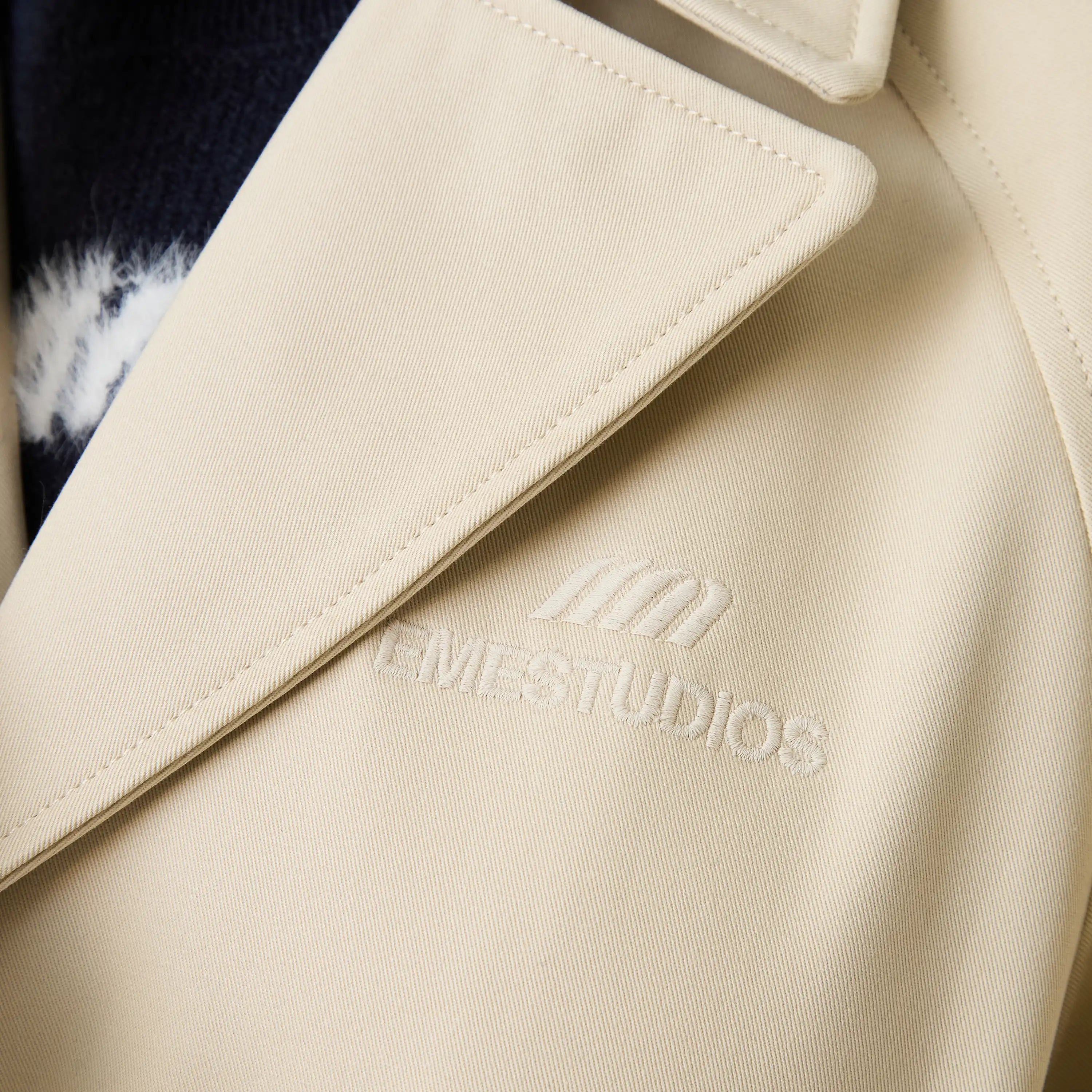 Gadget Light Camel Trench Jacket Woman Outerwear Eme Studios