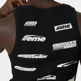 Prad Black Tank Top T-shirts Eme Studios