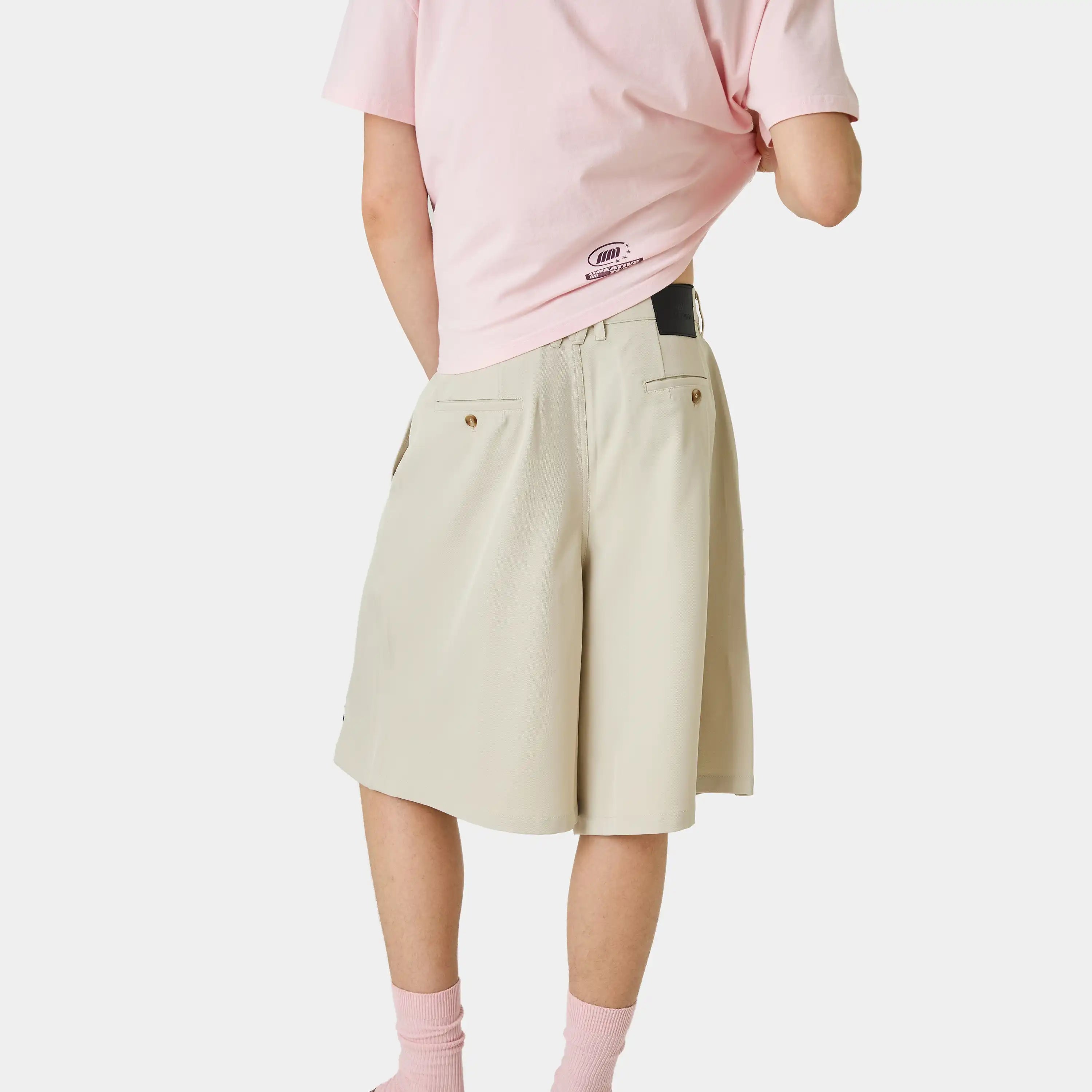 Jayde Cream CSWT Shorts Shorts Eme Studios