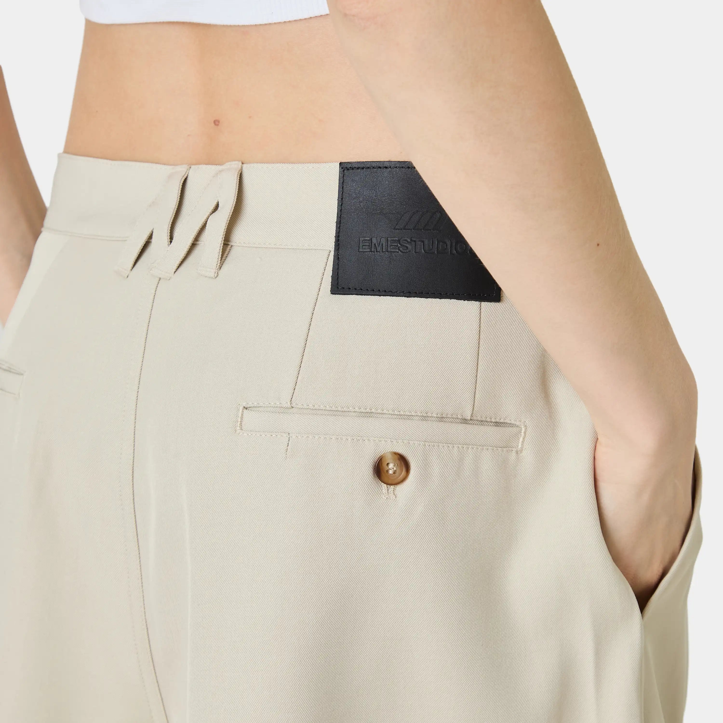 Jayde Cream CSWT Shorts Shorts Eme Studios