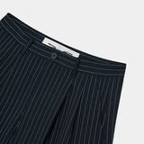 Jayde Navy Striped CSWT Shorts Shorts Eme Studios