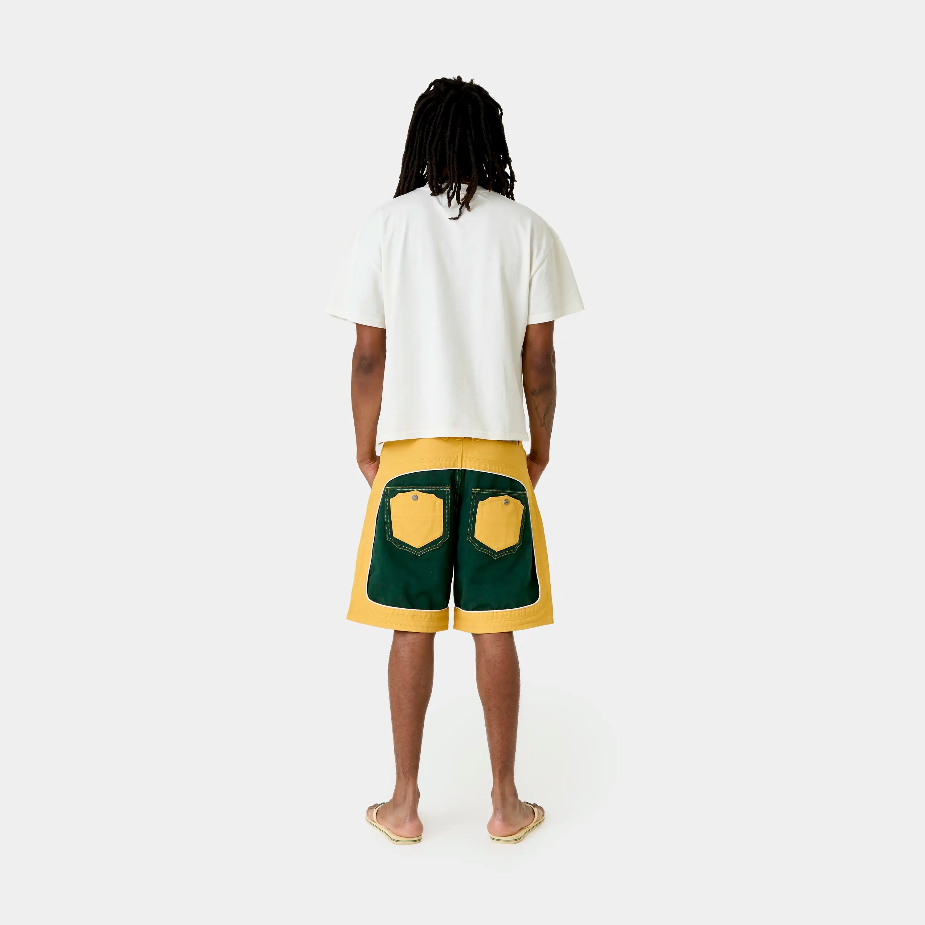 Dual Bossa Denim Shorts Shorts Eme Studios