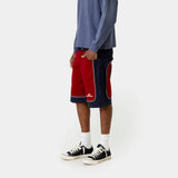 Dual Cherry Denim Shorts Shorts Eme Studios