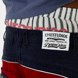 Dual Cherry Denim Shorts Shorts Eme Studios