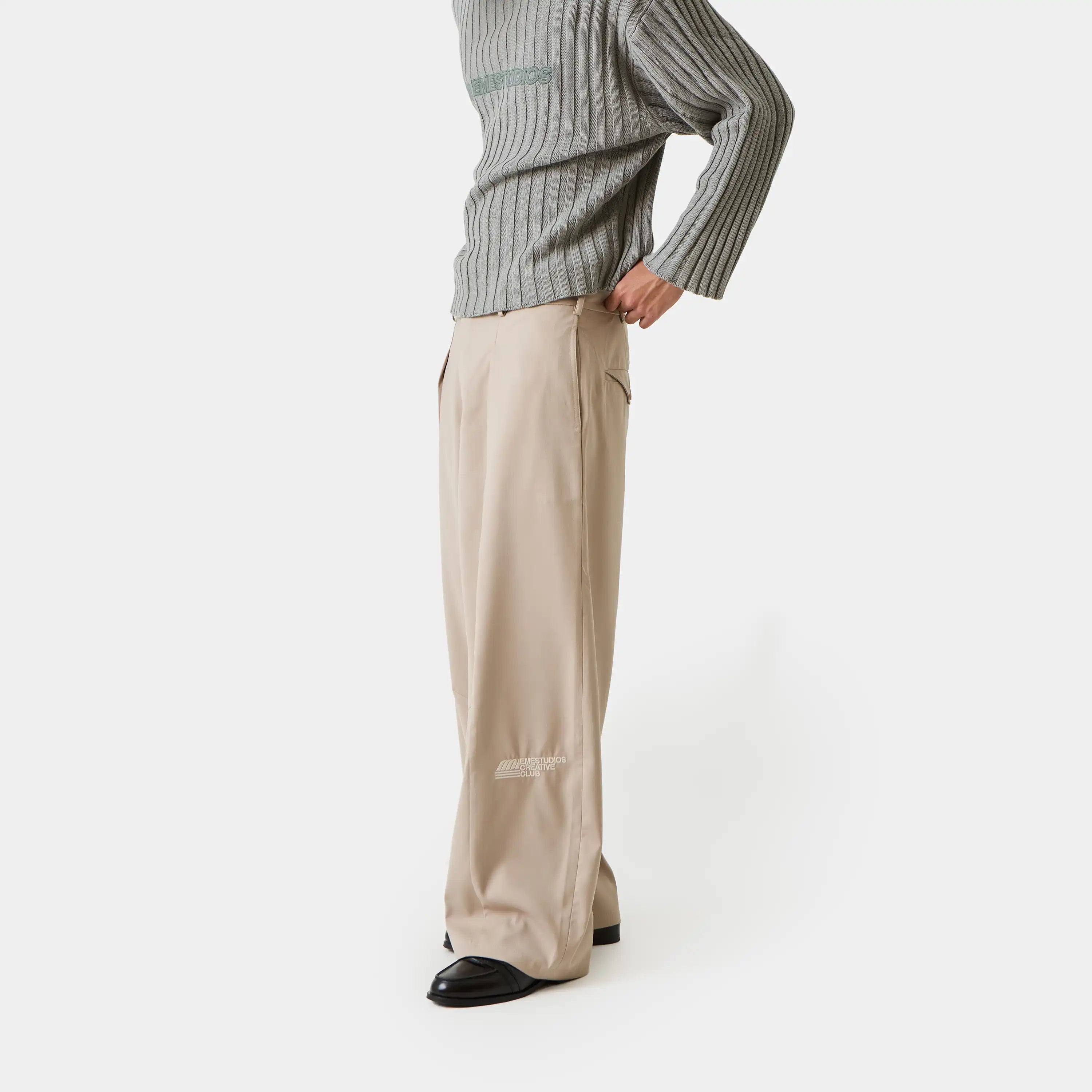 Borca Stone Tailored Pants Pants Eme Studios