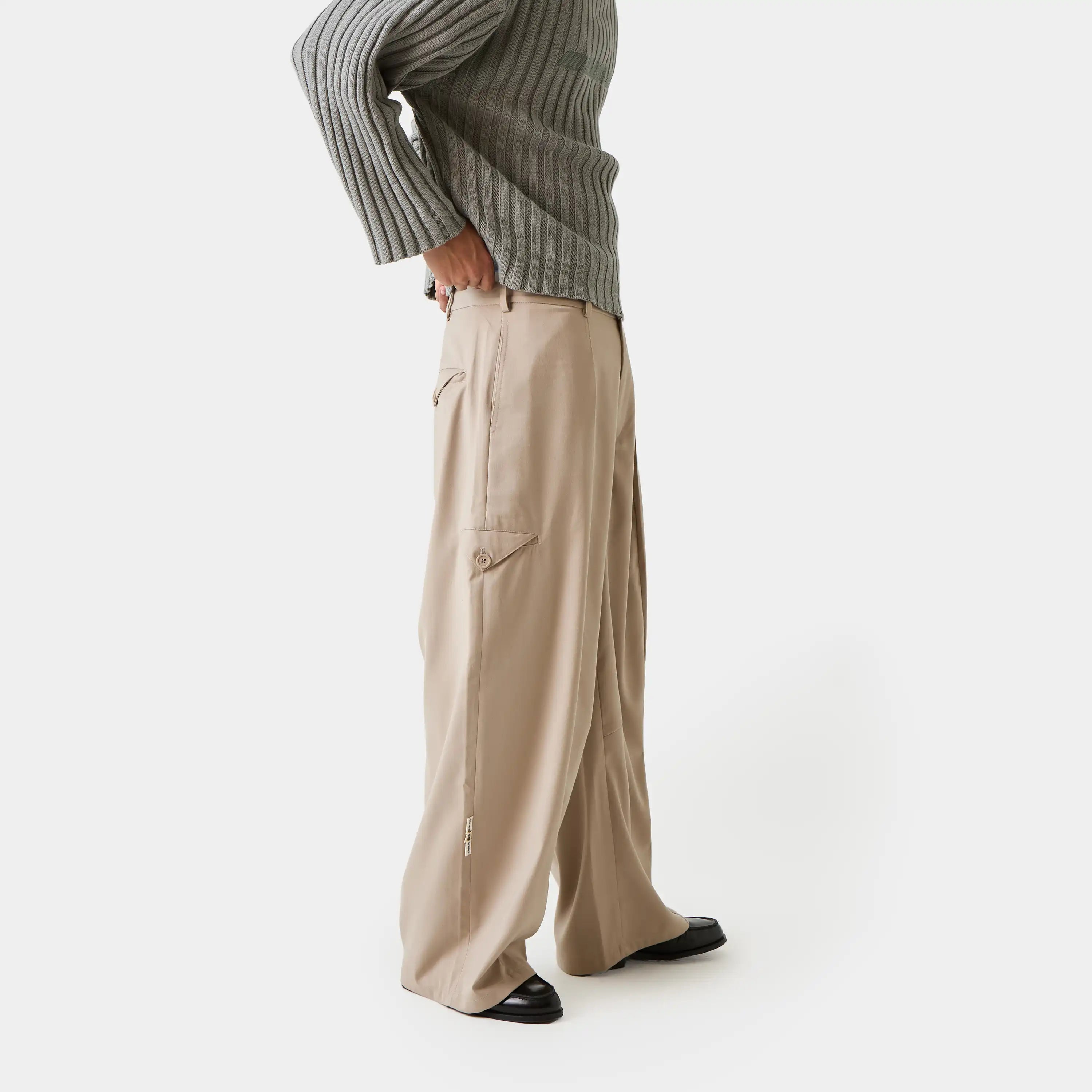 Borca Stone Tailored Pants Pants Eme Studios