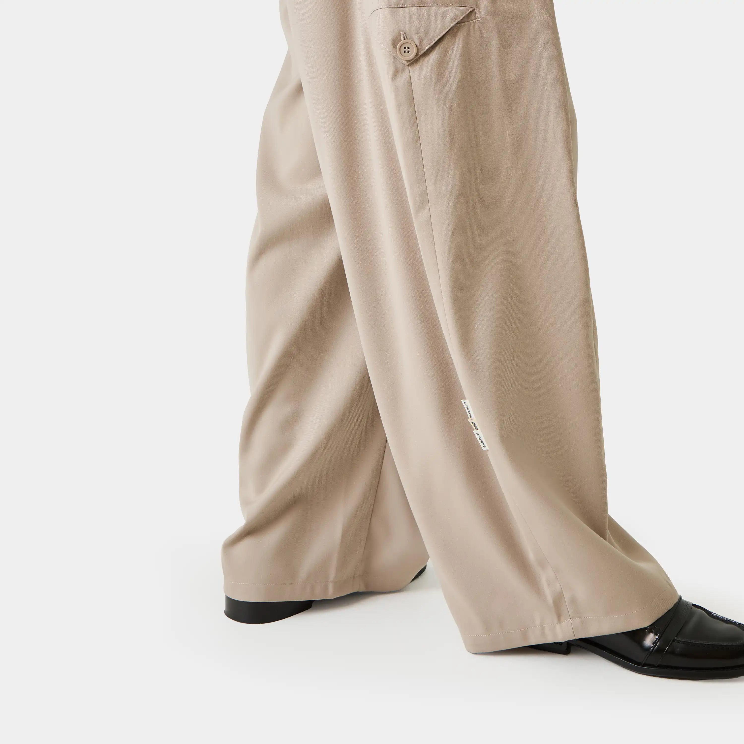 Borca Stone Tailored Pants Pants Eme Studios