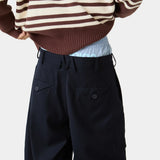 Borca Navy Tailored Pants Pants Eme Studios