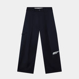 Borca Navy Tailored Pants Pants Eme Studios