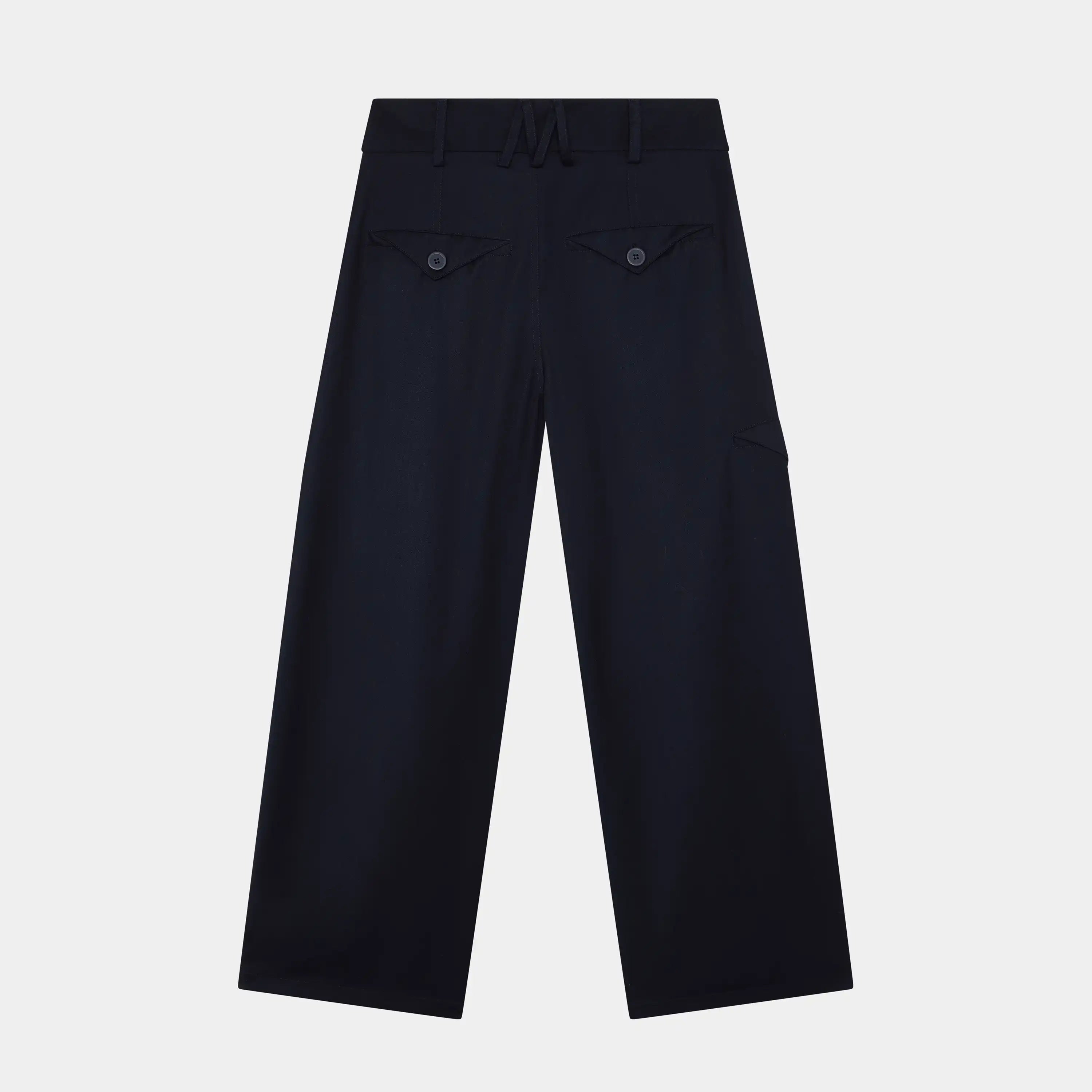 Borca Navy Tailored Pants Pants Eme Studios