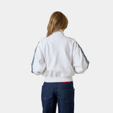Cove Pearl Track Full Zip Crewneck Eme Studios