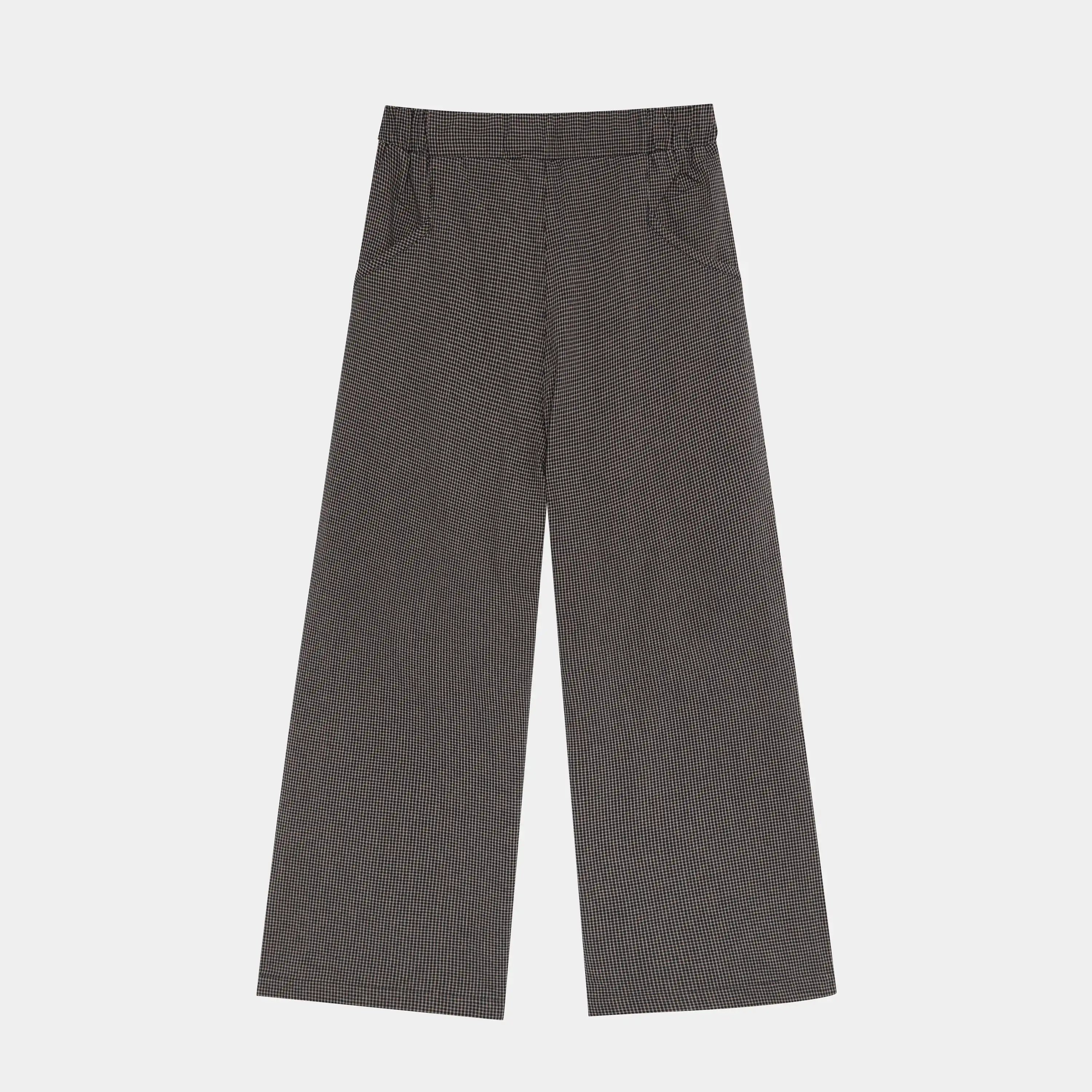 AHL Navy Wide Pants Pants Eme Studios