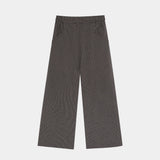 AHL Navy Wide Pants Pants Eme Studios