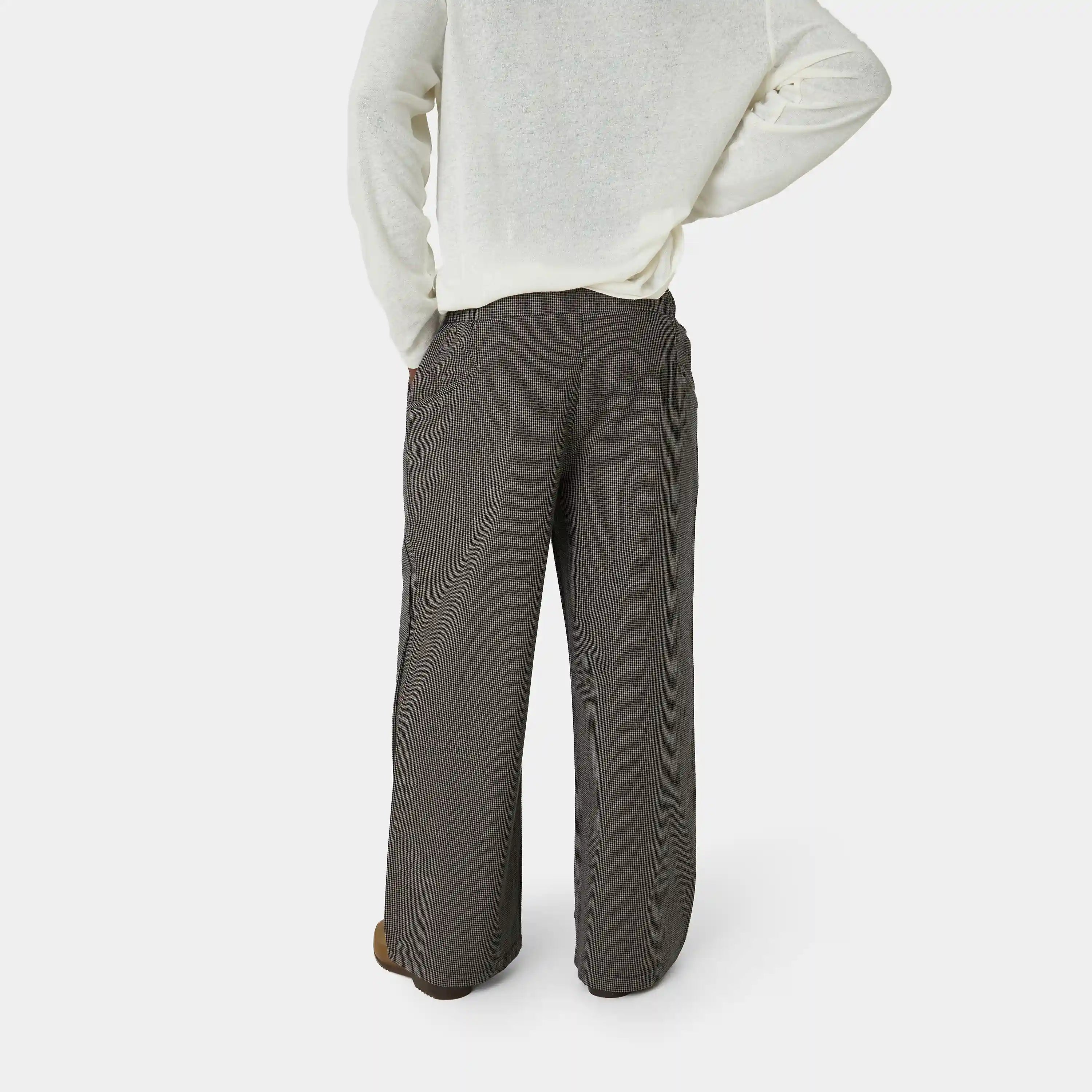 AHL Navy Wide Pants Pants Eme Studios