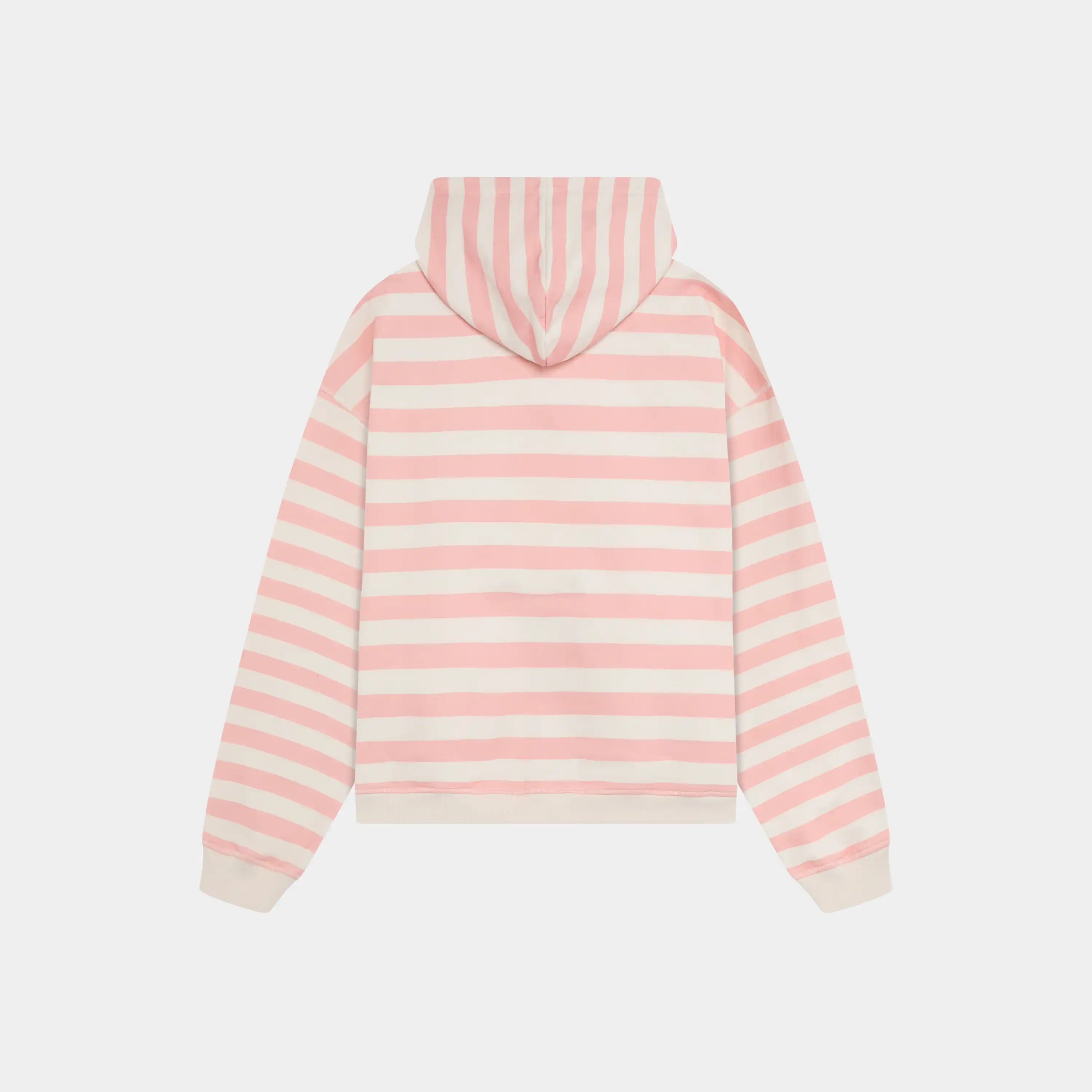 Wander Pink Cropped Boxy Full Zip Hoodies Eme Studios