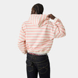 Wander Pink Cropped Boxy Full Zip Hoodies Eme Studios