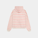 Wander Pink Cropped Boxy Full Zip Hoodies Eme Studios