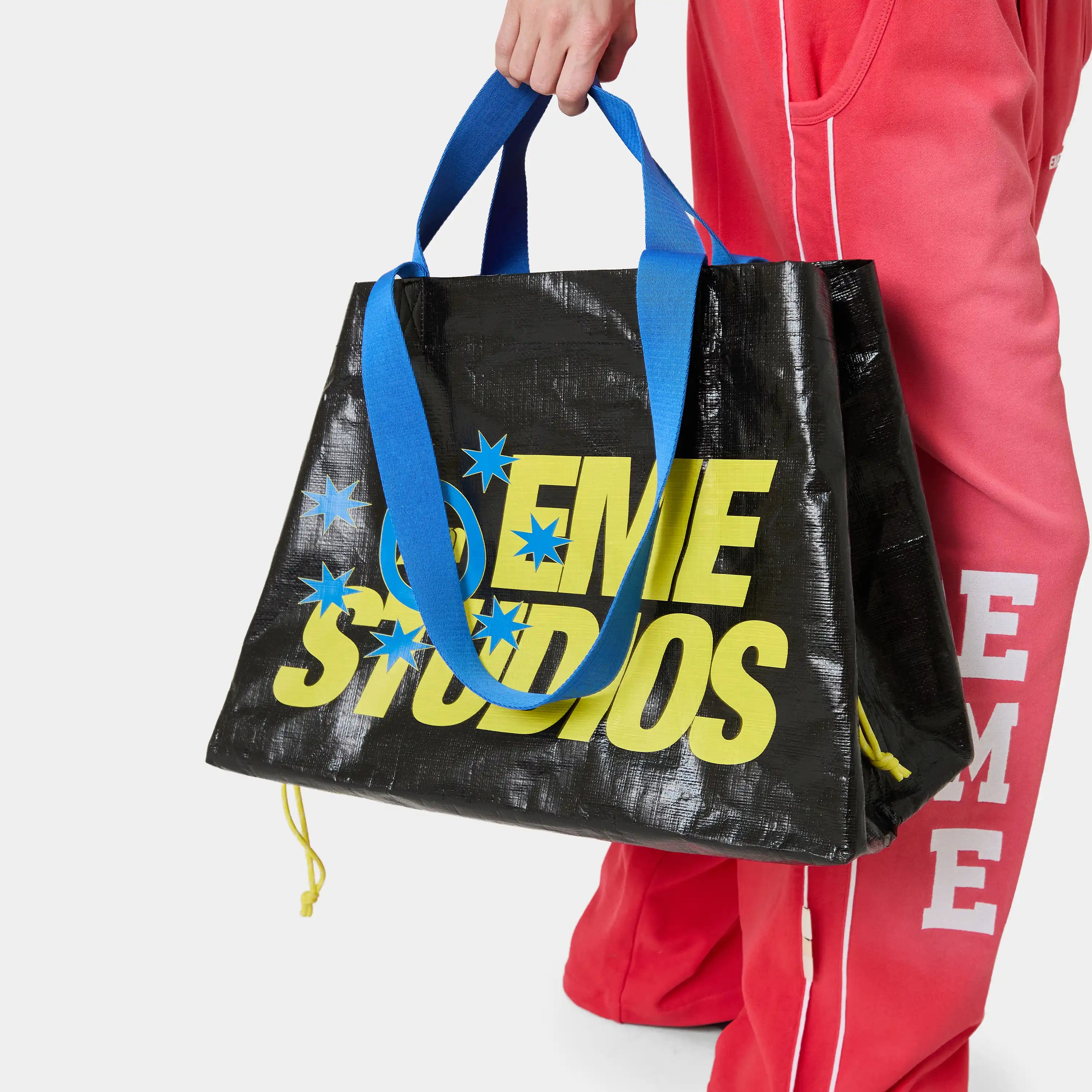 Saving Black Shopping Bag Accesories Eme Studios