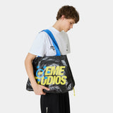 Saving Black Shopping Bag Accesories Eme Studios