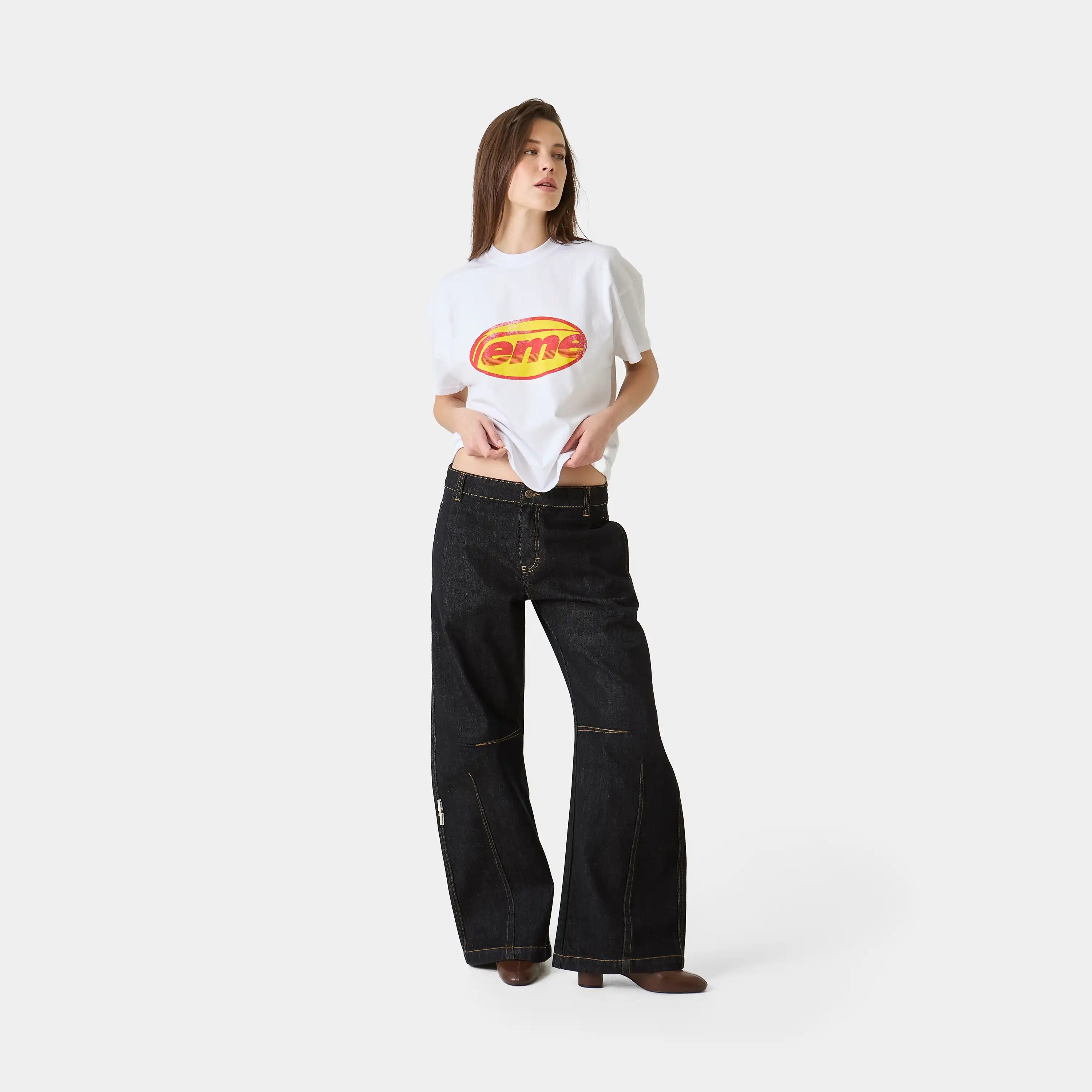 Oval Pearl Oversized Tee T-shirts Eme Studios