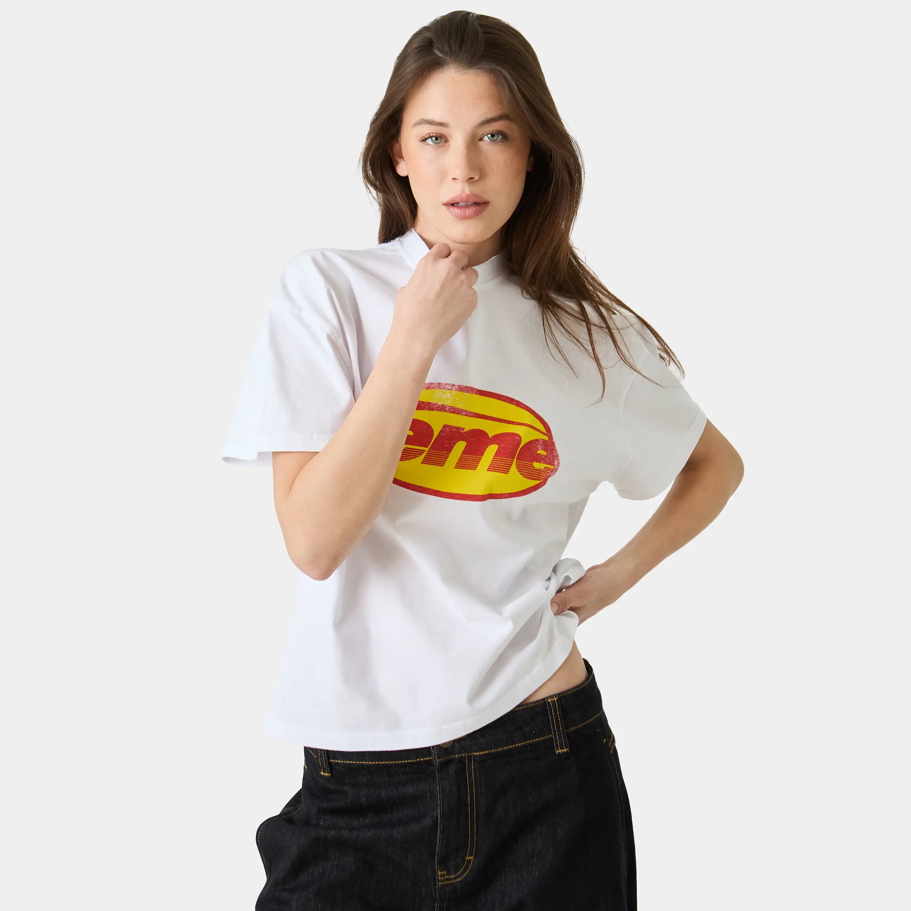 Oval Pearl Oversized Tee T-shirts Eme Studios