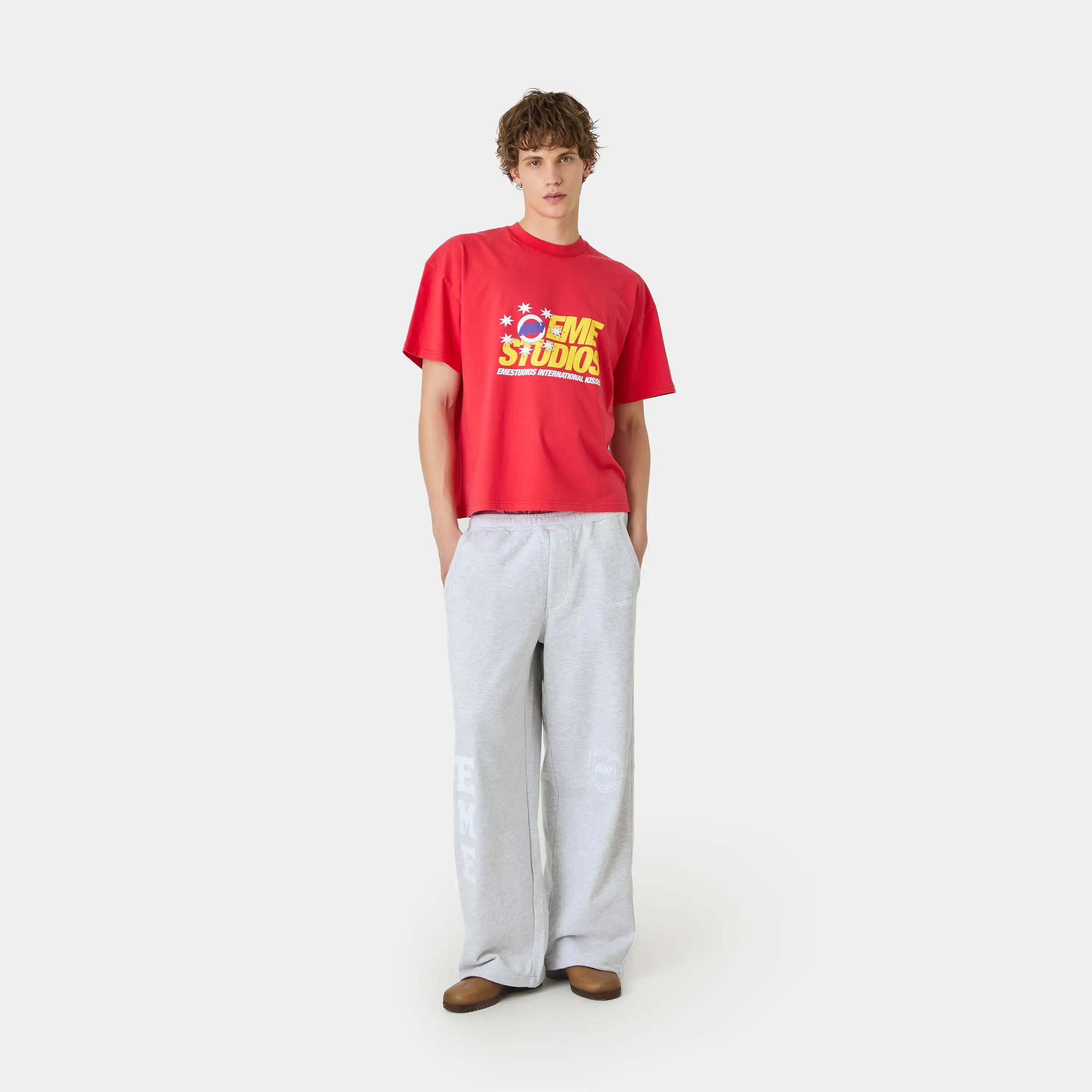 Euro Star Cherry Oversized Tee T-shirts Eme Studios