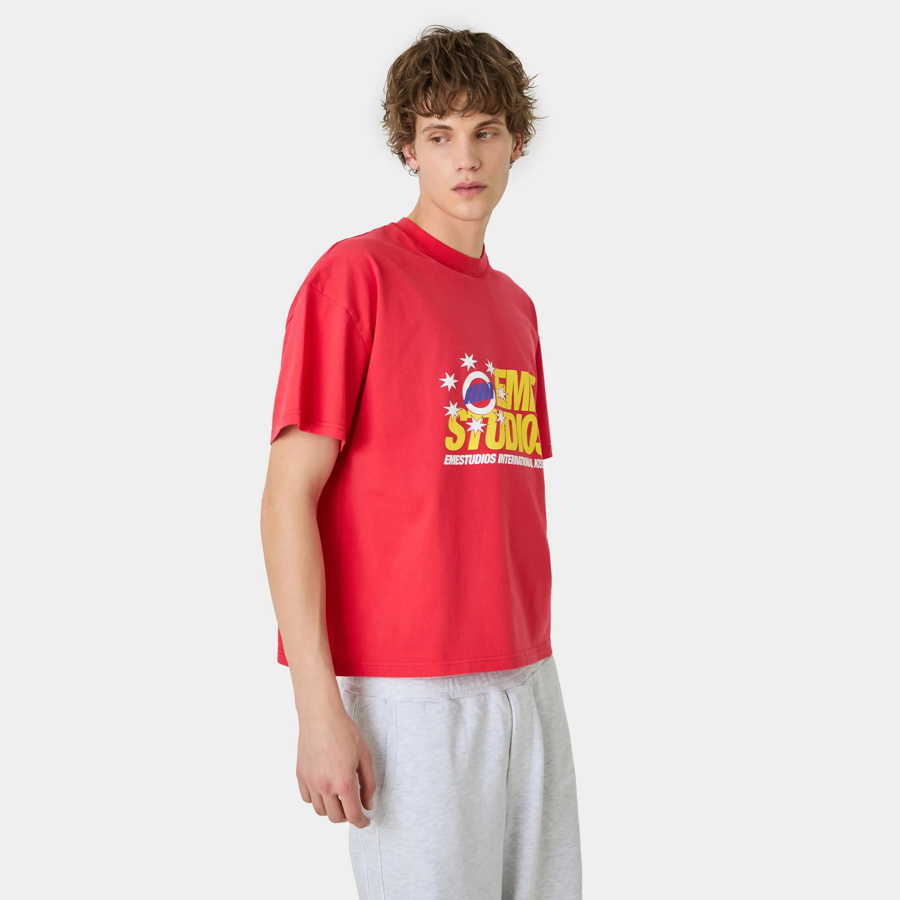 Euro Star Cherry Oversized Tee T-shirts Eme Studios