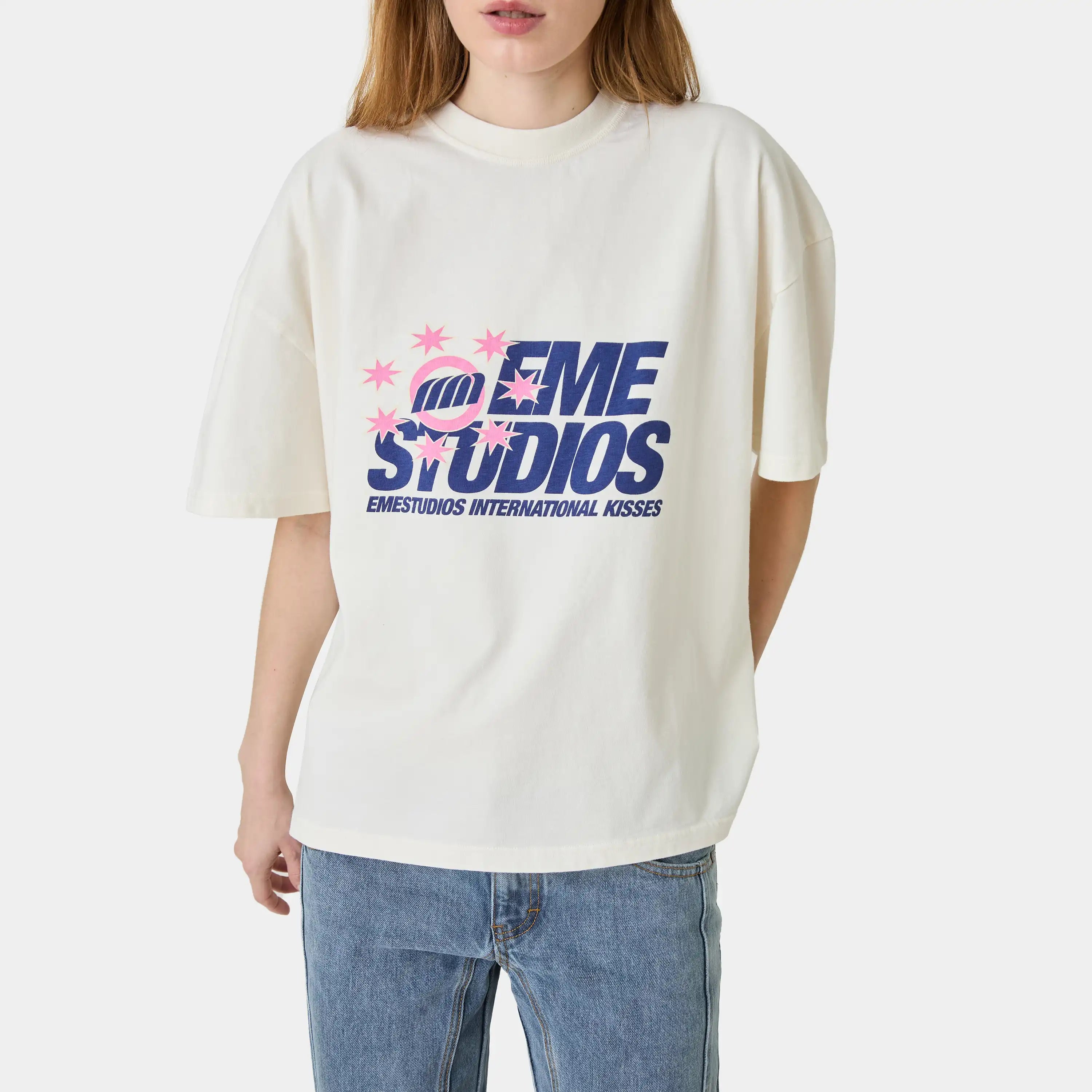 Euro Star Off Sand Oversized Tee T-shirts Eme Studios