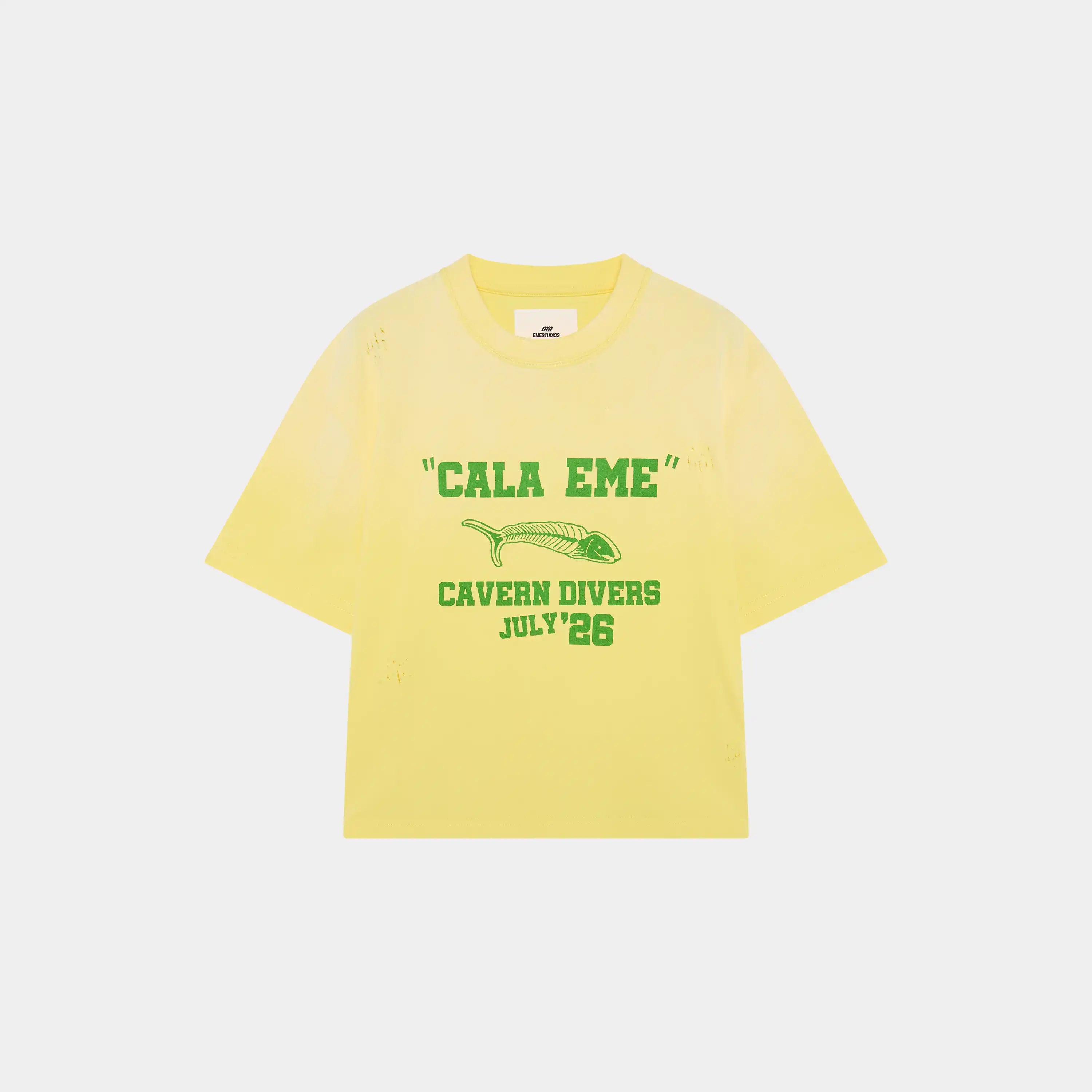 Ocean Club Lemon Oversized Tee T-shirts Eme Studios