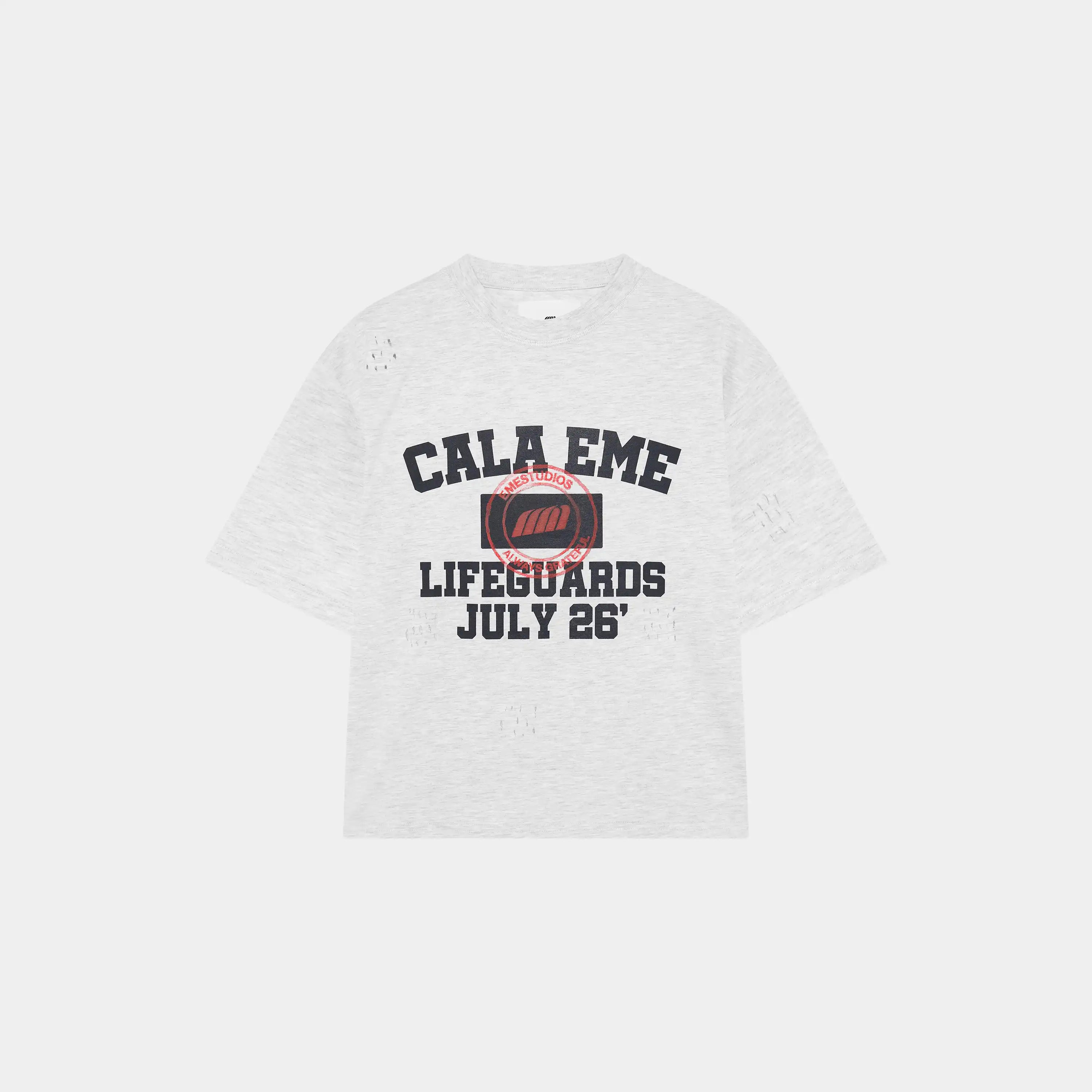 Belmont Heather Grey Oversized Tee