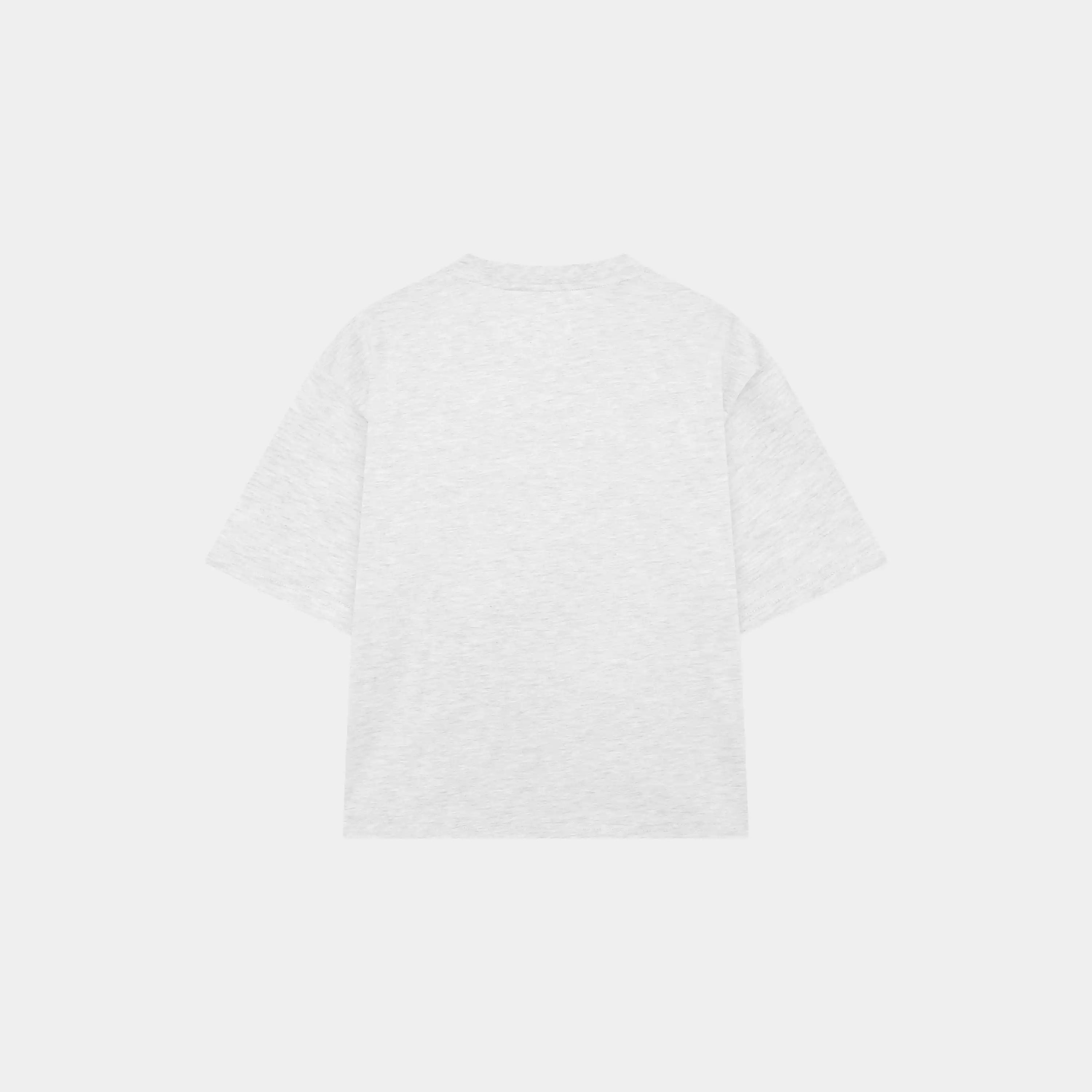 Belmont Heather Grey Oversized Tee T-shirts Eme Studios