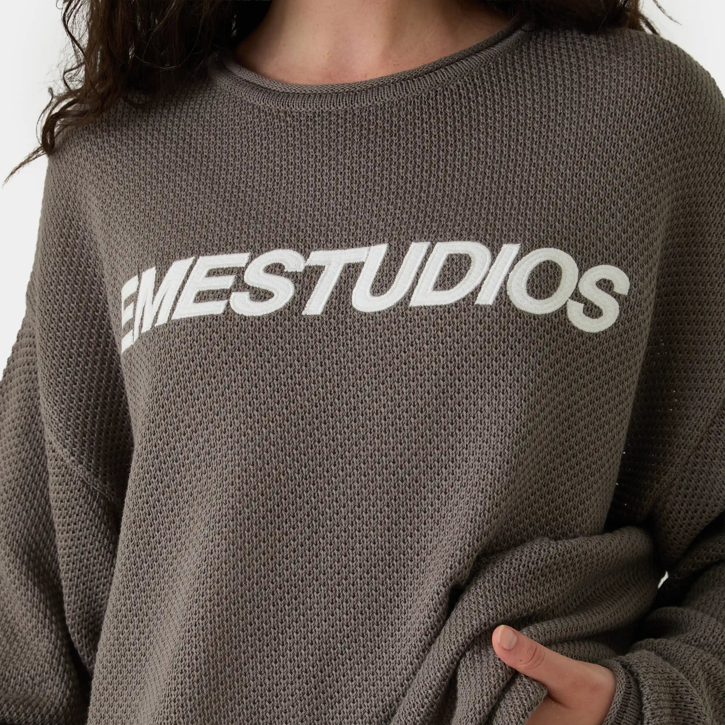 Breeze Fawn Knit Sweater Knitwear Eme Studios