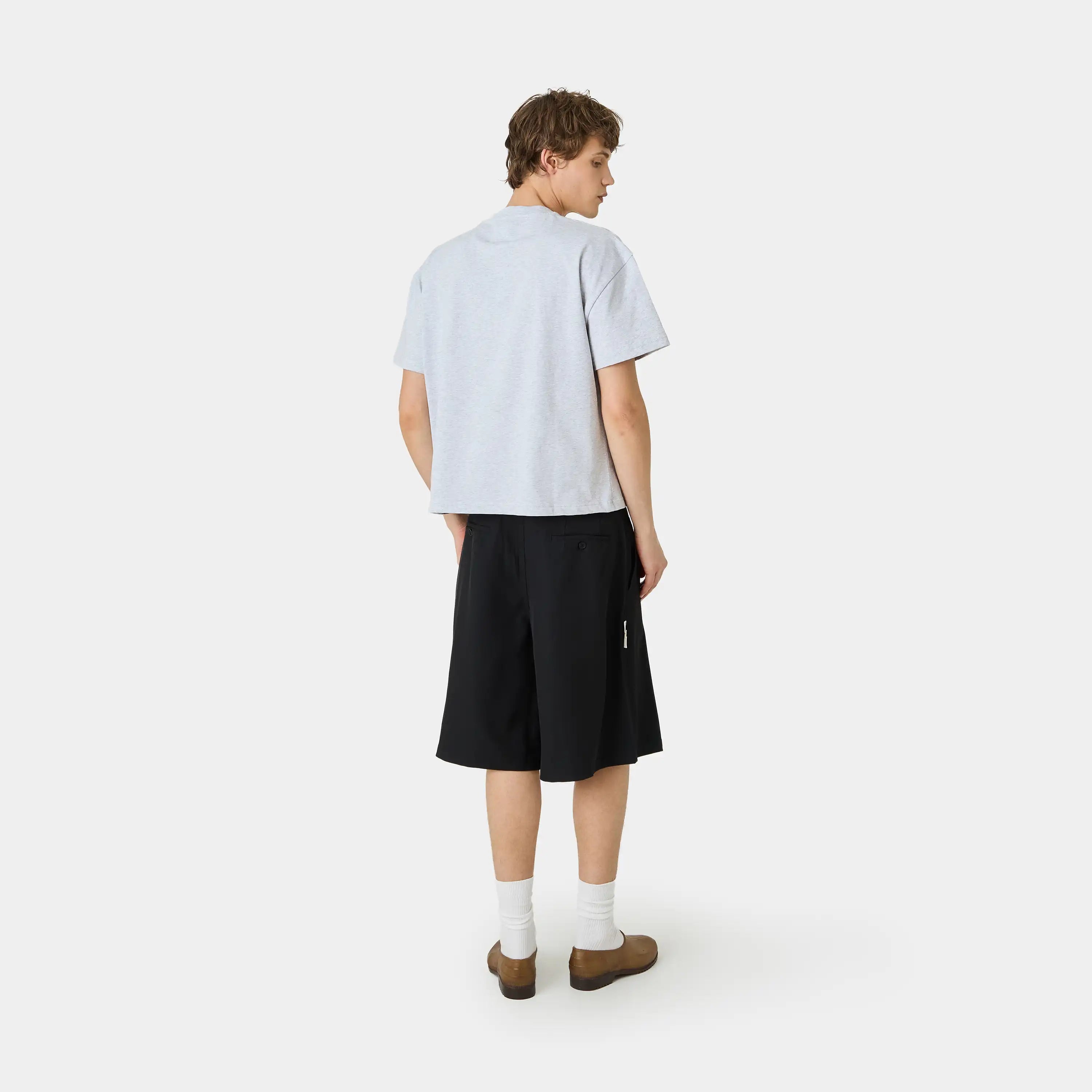 Rrelative Heather Grey Oversized Tee T-shirts Eme Studios